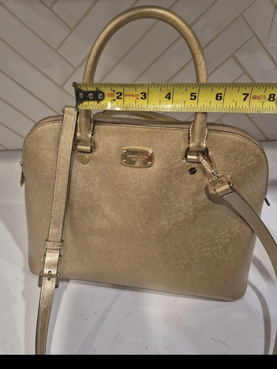 Michael Kors Metallic Gold Shoulder Bag main image 4